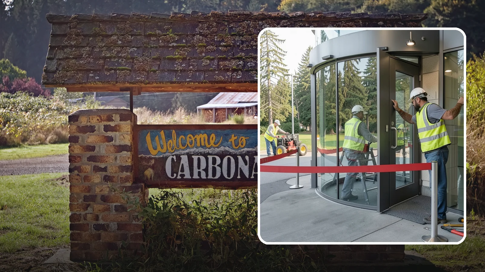 Door Repairs in Carbonado, Pierce County, WA - Repair of exterior doors and hardware to maintain secure, accessible entrances at public buildings.