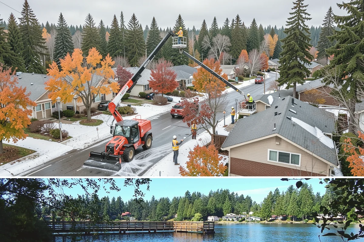 Door Repairs in Federal Way, King County, WA - Door repairs are performed year-round, with weatherstripping renewal valuable before the cold, wet season.