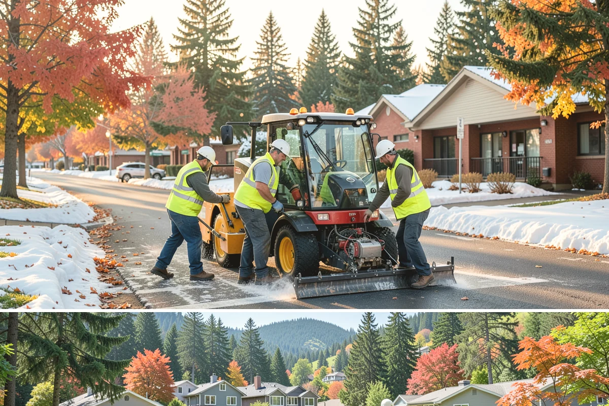 Door Repairs in Fircrest, Pierce County, WA - Door repairs are performed year-round, with weatherstripping renewal valuable before the cold, wet season.
