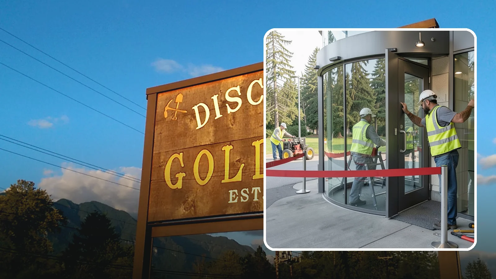 Door Repairs in Gold Bar, Snohomish County, WA - Repair of exterior doors and hardware to maintain secure, accessible entrances at public buildings.