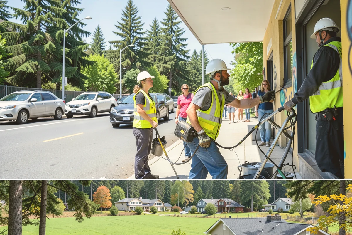 Door Repairs in Lyman, Skagit County, WA - Door repairs are performed year-round, with weatherstripping renewal valuable before the cold, wet season.