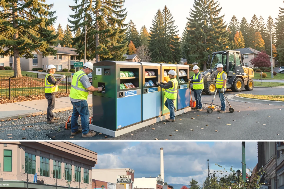 Door Repairs in Monroe, Snohomish County, WA - Door repairs are performed year-round, with weatherstripping renewal valuable before the cold, wet season.