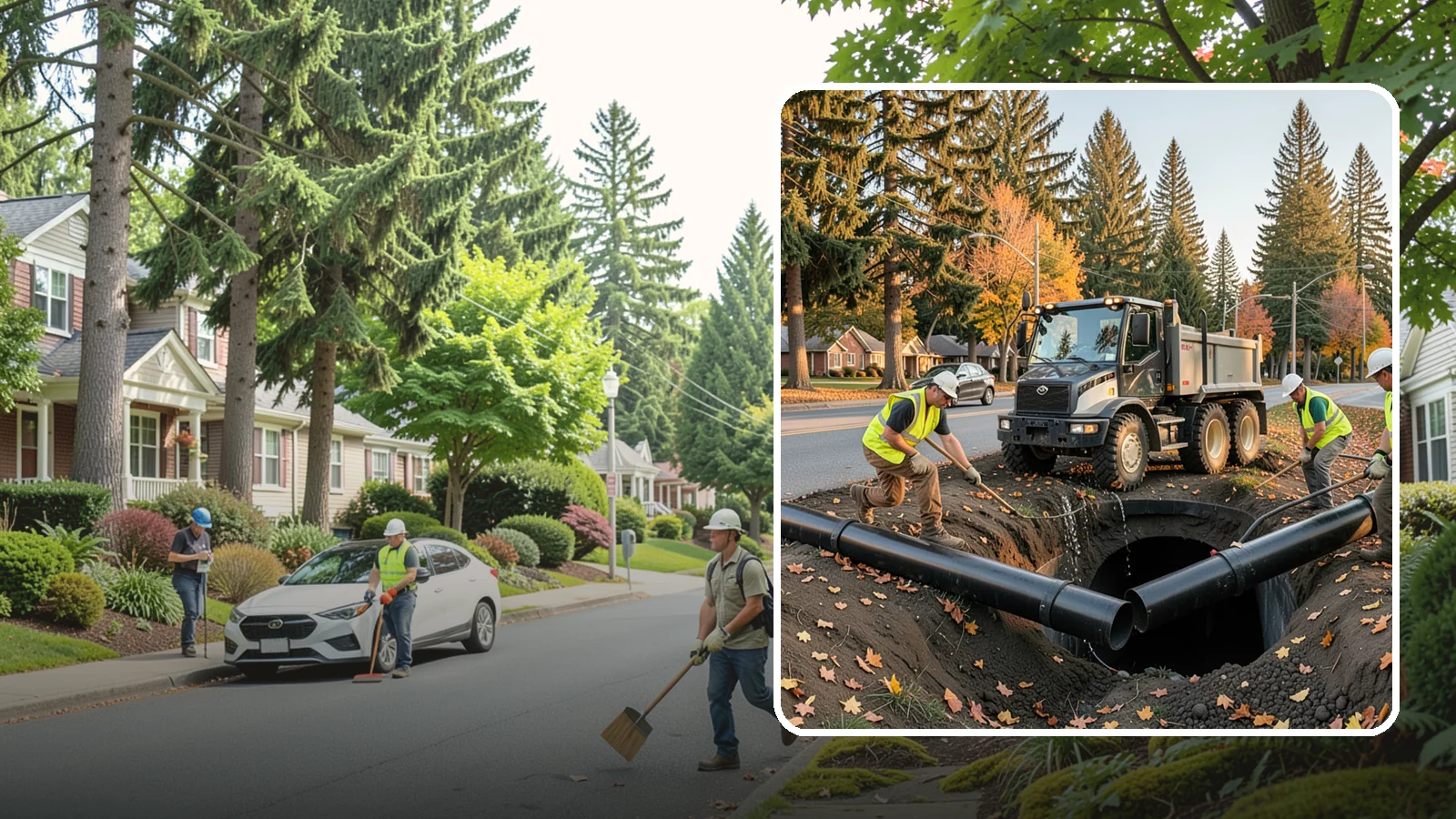 Drainage Improvements in Beaux Arts Village, King County, WA - Drainage improvement projects that correct chronic flooding and water-management deficiencies on public property.