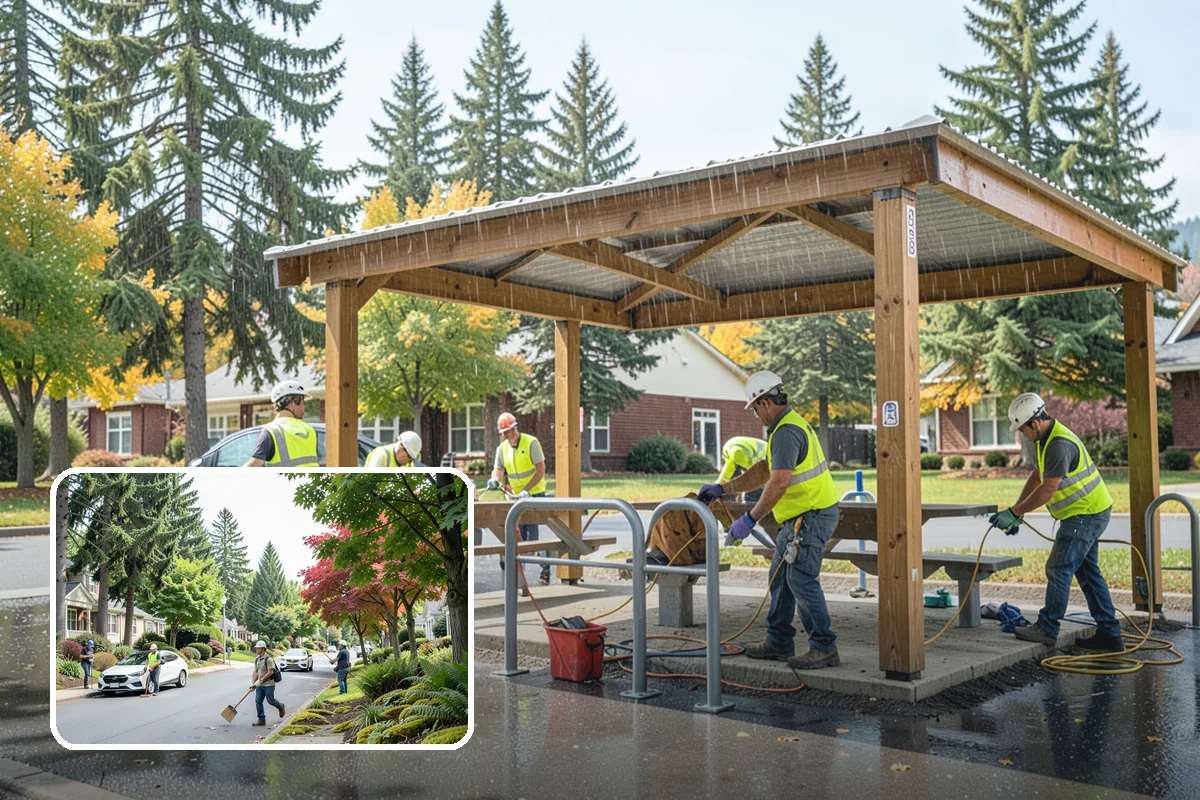 Drainage Improvements in Beaux Arts Village, King County, WA - Resolves chronic flooding and standing-water complaints