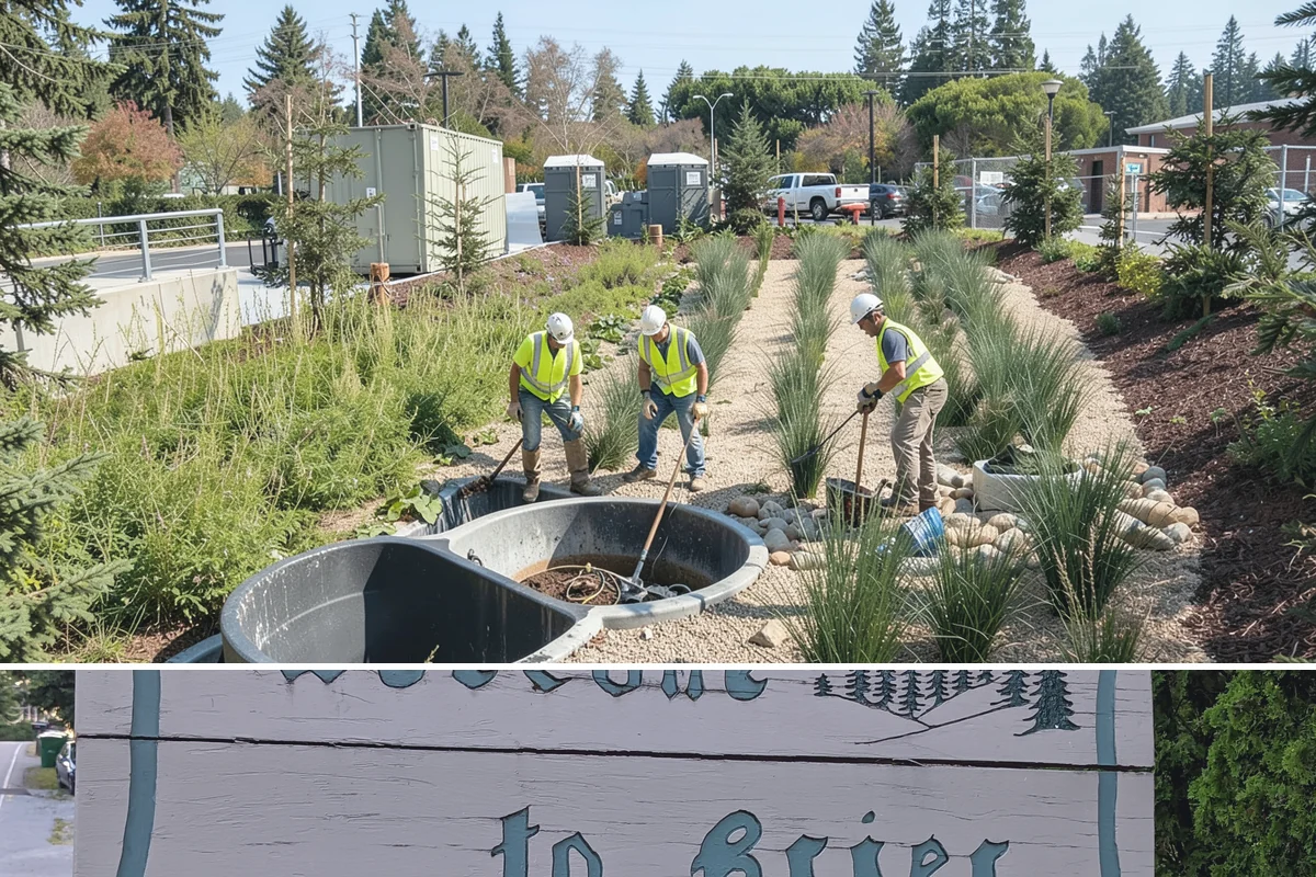Drainage Improvements in Brier, Snohomish County, WA - Drainage construction is scheduled in the dry season to manage excavation and erosion, with completion targeted before the fall...