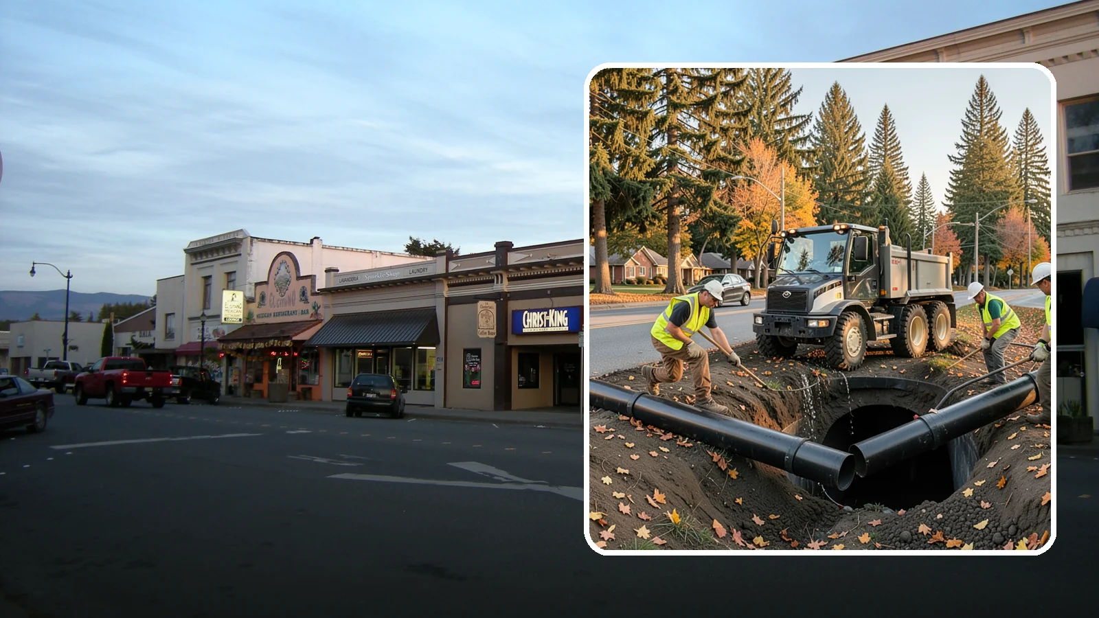 Drainage Improvements in Burlington, Skagit County, WA - Drainage improvement projects that correct chronic flooding and water-management deficiencies on public property.