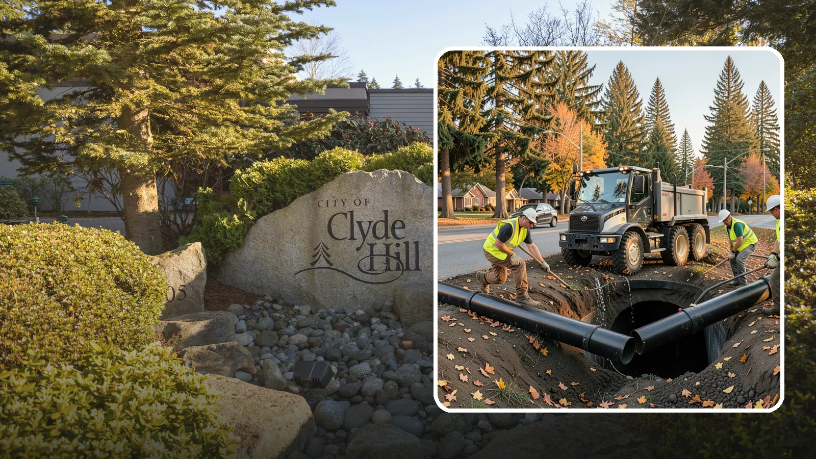 Drainage Improvements in Clyde Hill, King County, WA - Drainage improvement projects that correct chronic flooding and water-management deficiencies on public property.