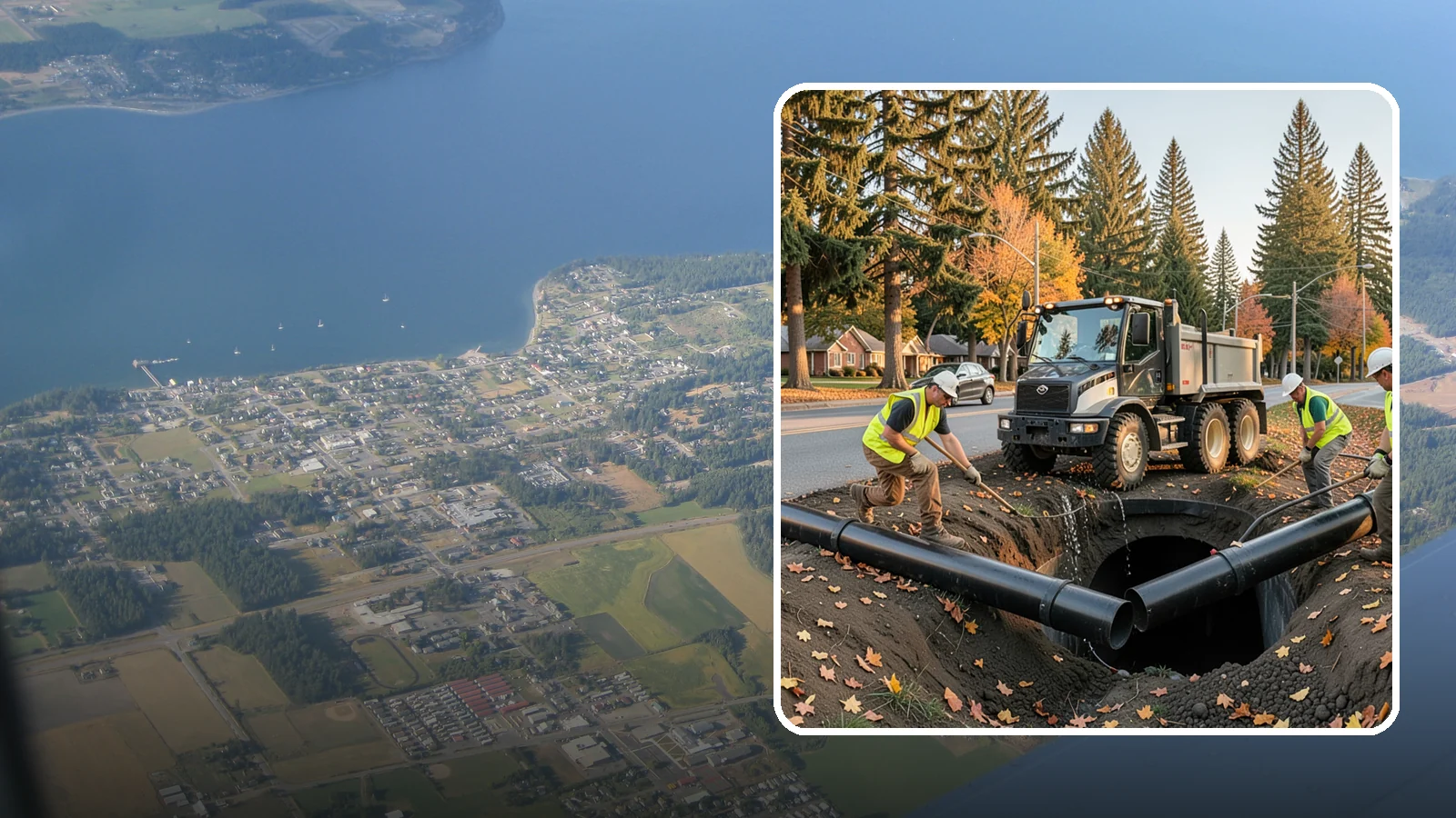 Drainage Improvements in Coupeville, Island County, WA - Drainage improvement projects that correct chronic flooding and water-management deficiencies on public property.