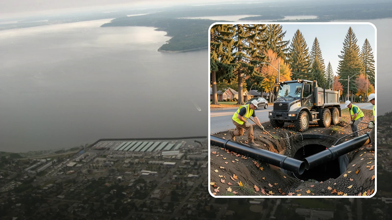 Drainage Improvements in Des Moines, King County, WA - Drainage improvement projects that correct chronic flooding and water-management deficiencies on public property.