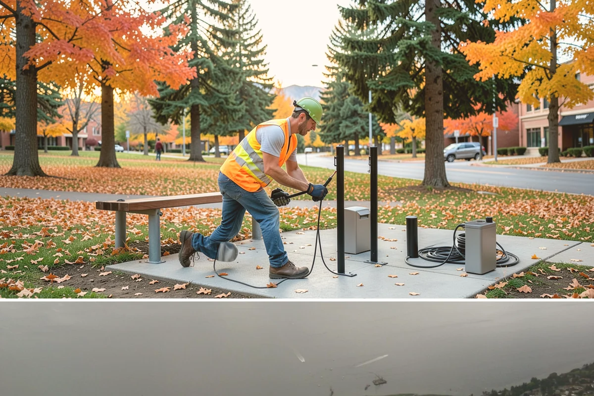 Drainage Improvements in Des Moines, King County, WA - Drainage construction is scheduled in the dry season to manage excavation and erosion, with completion targeted before the fall...