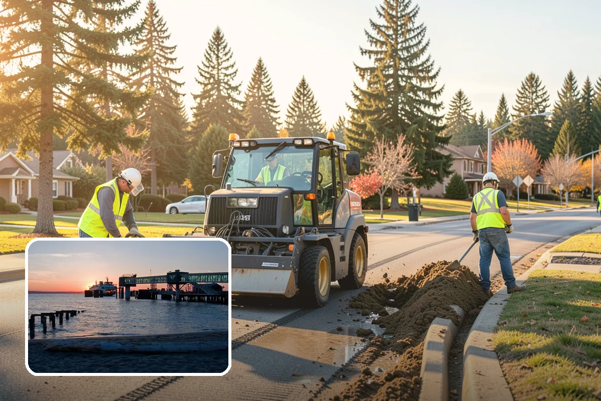 Drainage Improvements in Edmonds, Snohomish County, WA - Resolves chronic flooding and standing-water complaints