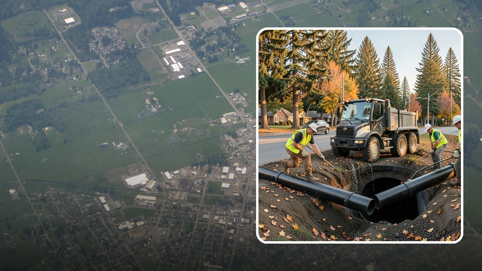 Drainage Improvements in Enumclaw, King County, WA - Drainage improvement projects that correct chronic flooding and water-management deficiencies on public property.