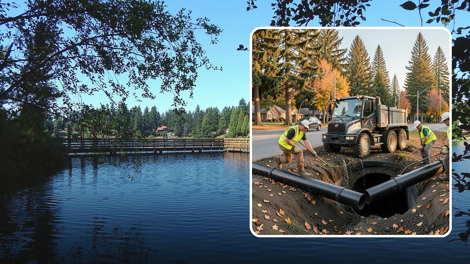 Drainage Improvements in Federal Way, King County, WA - Drainage improvement projects that correct chronic flooding and water-management deficiencies on public property.