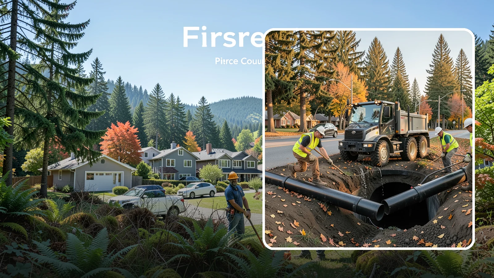Drainage Improvements in Fircrest, Pierce County, WA - Drainage improvement projects that correct chronic flooding and water-management deficiencies on public property.