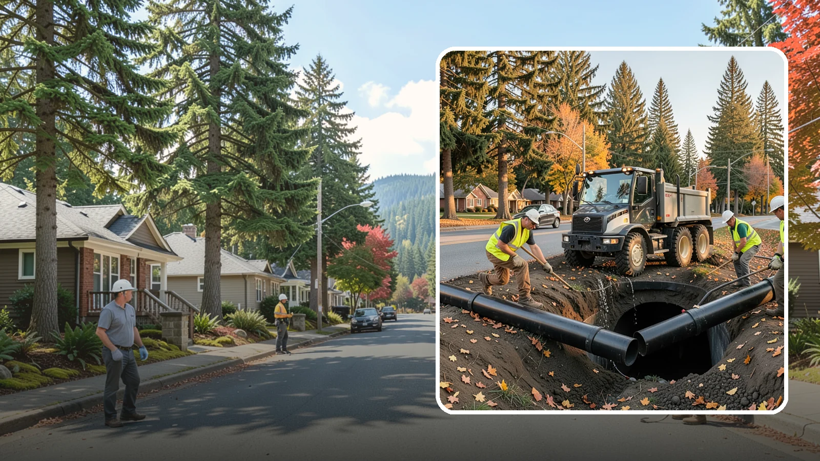 Drainage Improvements in Hunts Point, King County, WA - Drainage improvement projects that correct chronic flooding and water-management deficiencies on public property.