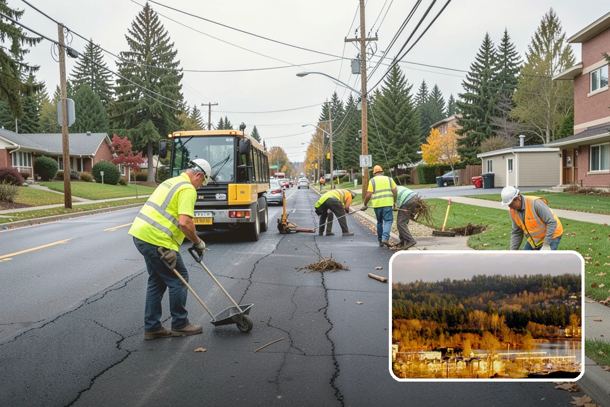 Drainage Improvements in Kenmore, King County, WA - Resolves chronic flooding and standing-water complaints
