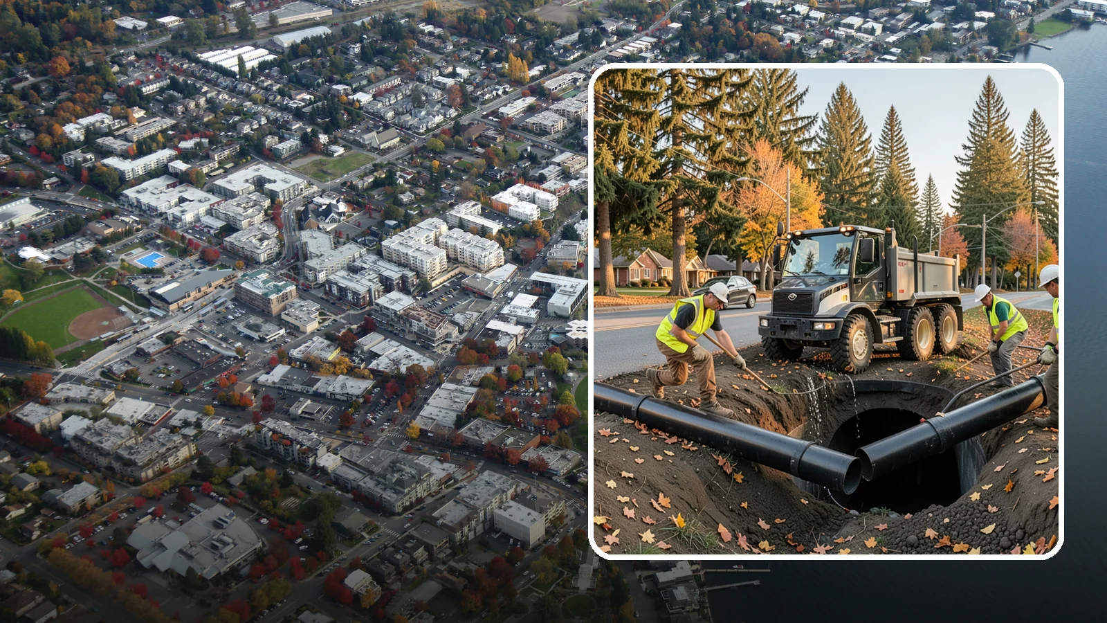 Drainage Improvements in Kirkland, King County, WA - Drainage improvement projects that correct chronic flooding and water-management deficiencies on public property.