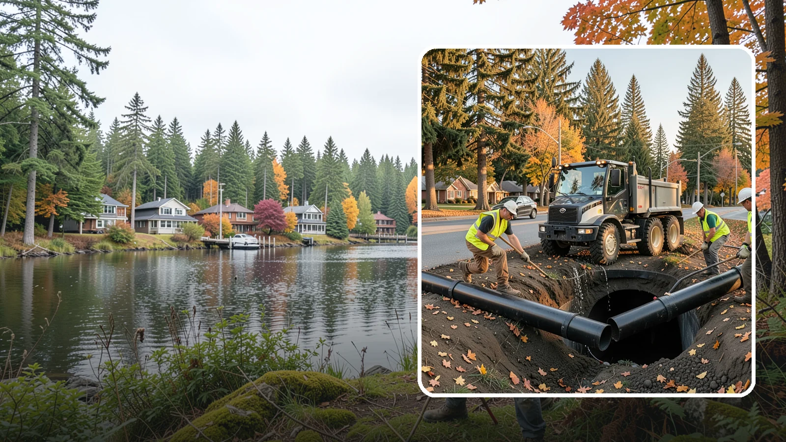 Drainage Improvements in La Conner, Skagit County, WA - Drainage improvement projects that correct chronic flooding and water-management deficiencies on public property.
