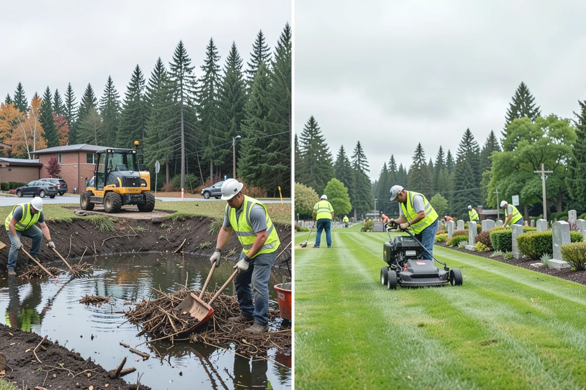 Drainage Improvements in Medina, King County, WA - Investigate the drainage problem and evaluate improvement options