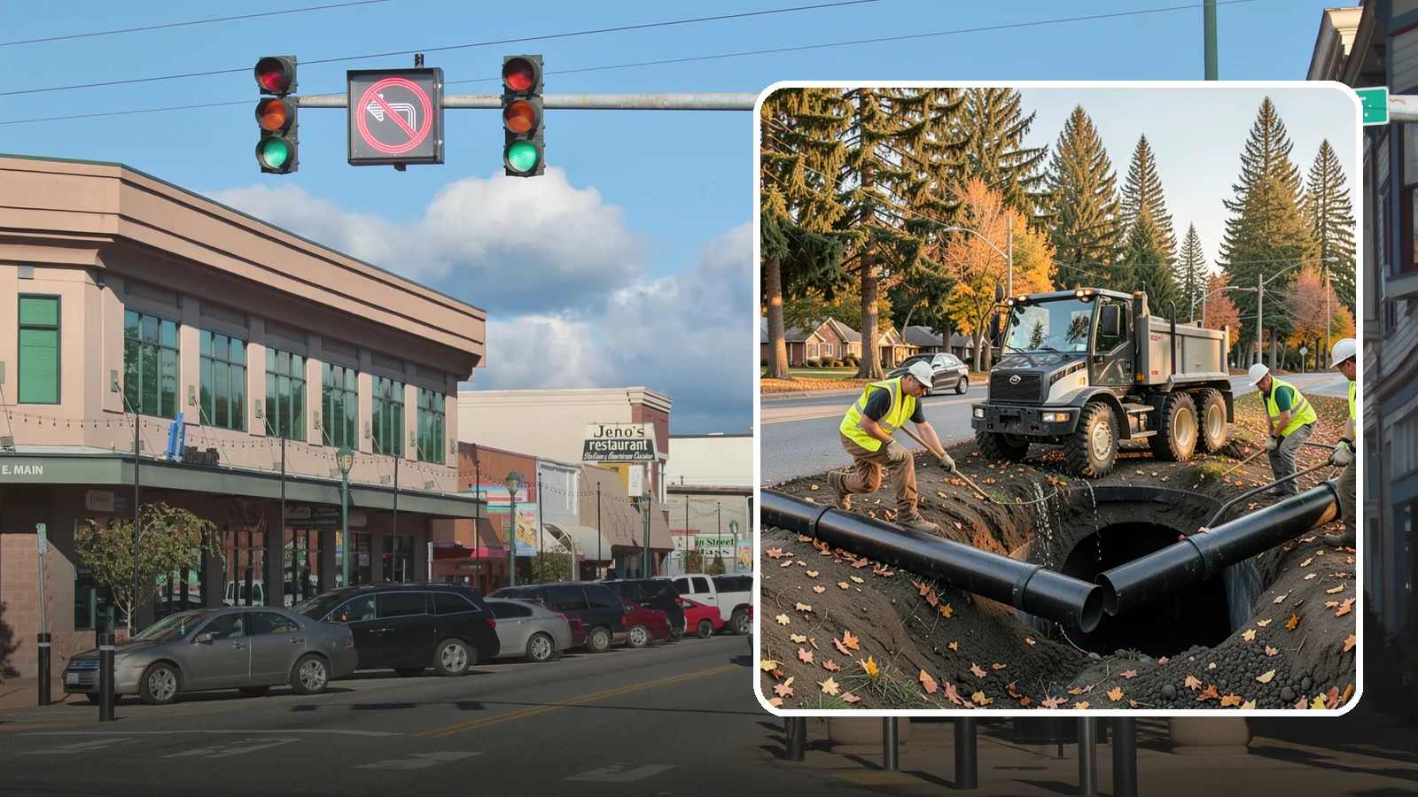 Drainage Improvements in Monroe, Snohomish County, WA - Drainage improvement projects that correct chronic flooding and water-management deficiencies on public property.