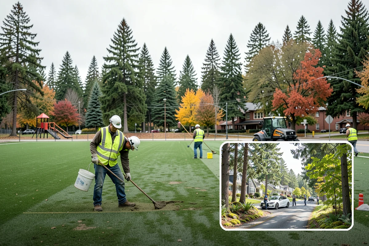 Drainage Improvements in Normandy Park, King County, WA - Resolves chronic flooding and standing-water complaints