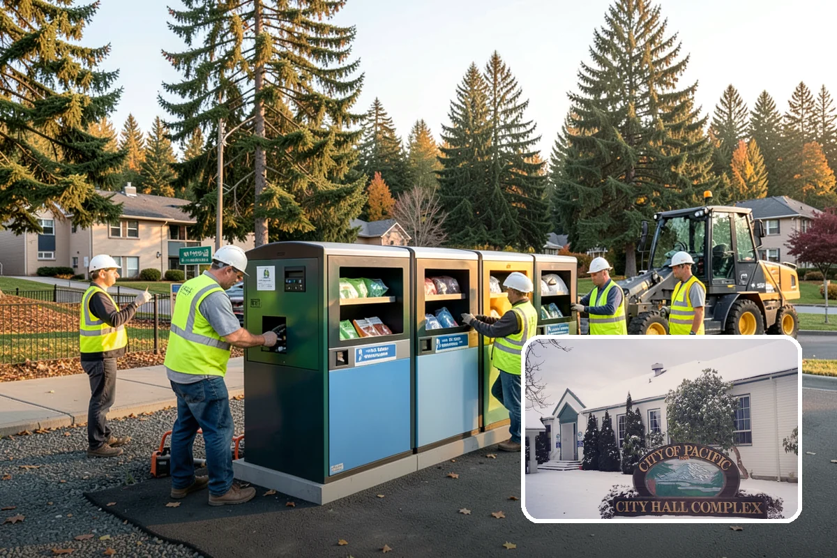 Drainage Improvements in Pacific, King County, WA - Resolves chronic flooding and standing-water complaints