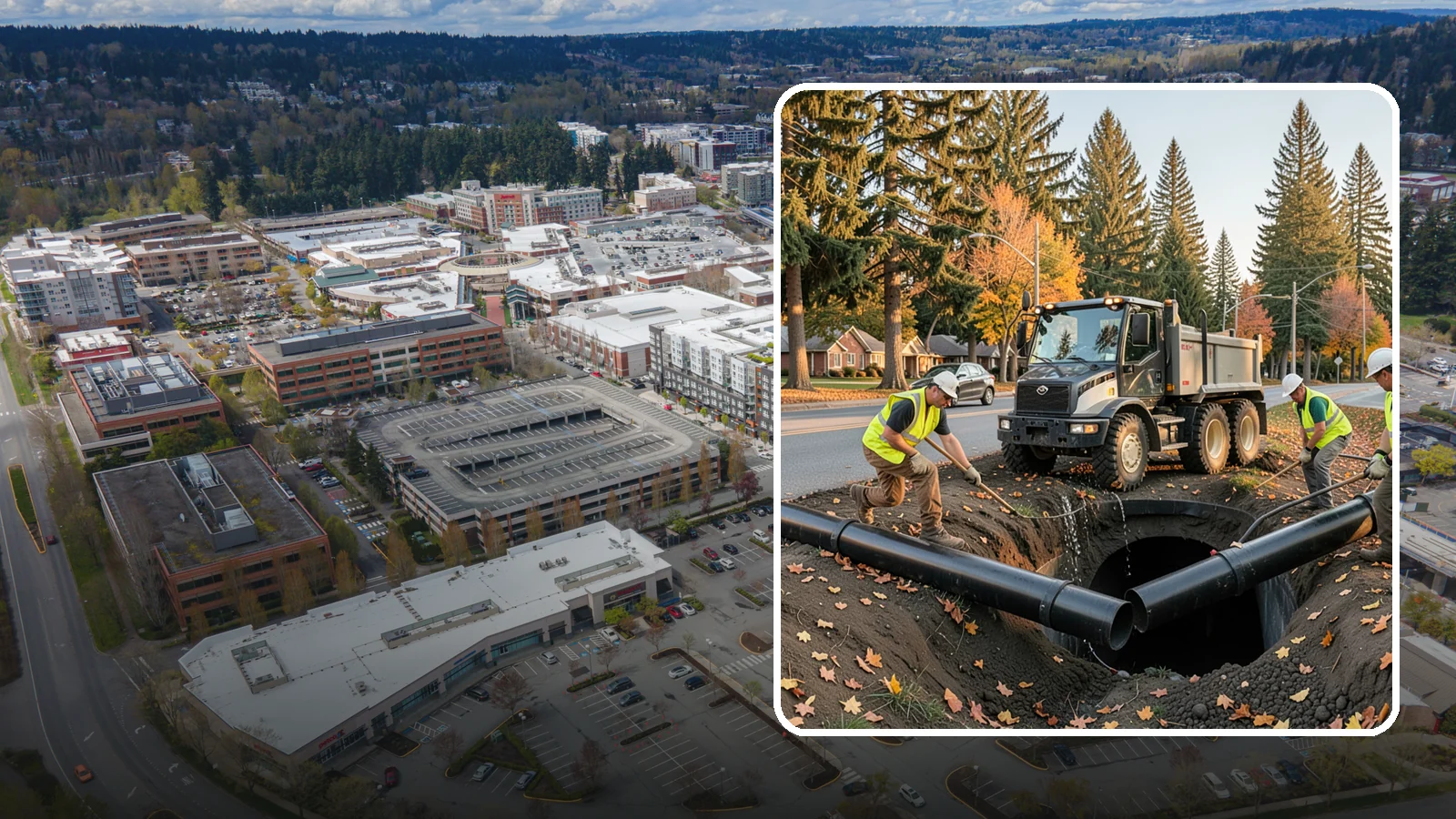 Drainage Improvements in Redmond, King County, WA - Drainage improvement projects that correct chronic flooding and water-management deficiencies on public property.