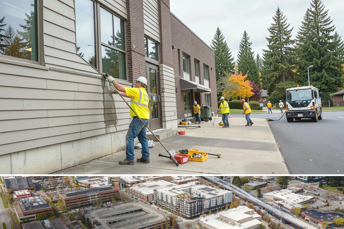 Drainage Improvements in Redmond, King County, WA - Drainage construction is scheduled in the dry season to manage excavation and erosion, with completion targeted before the fall...