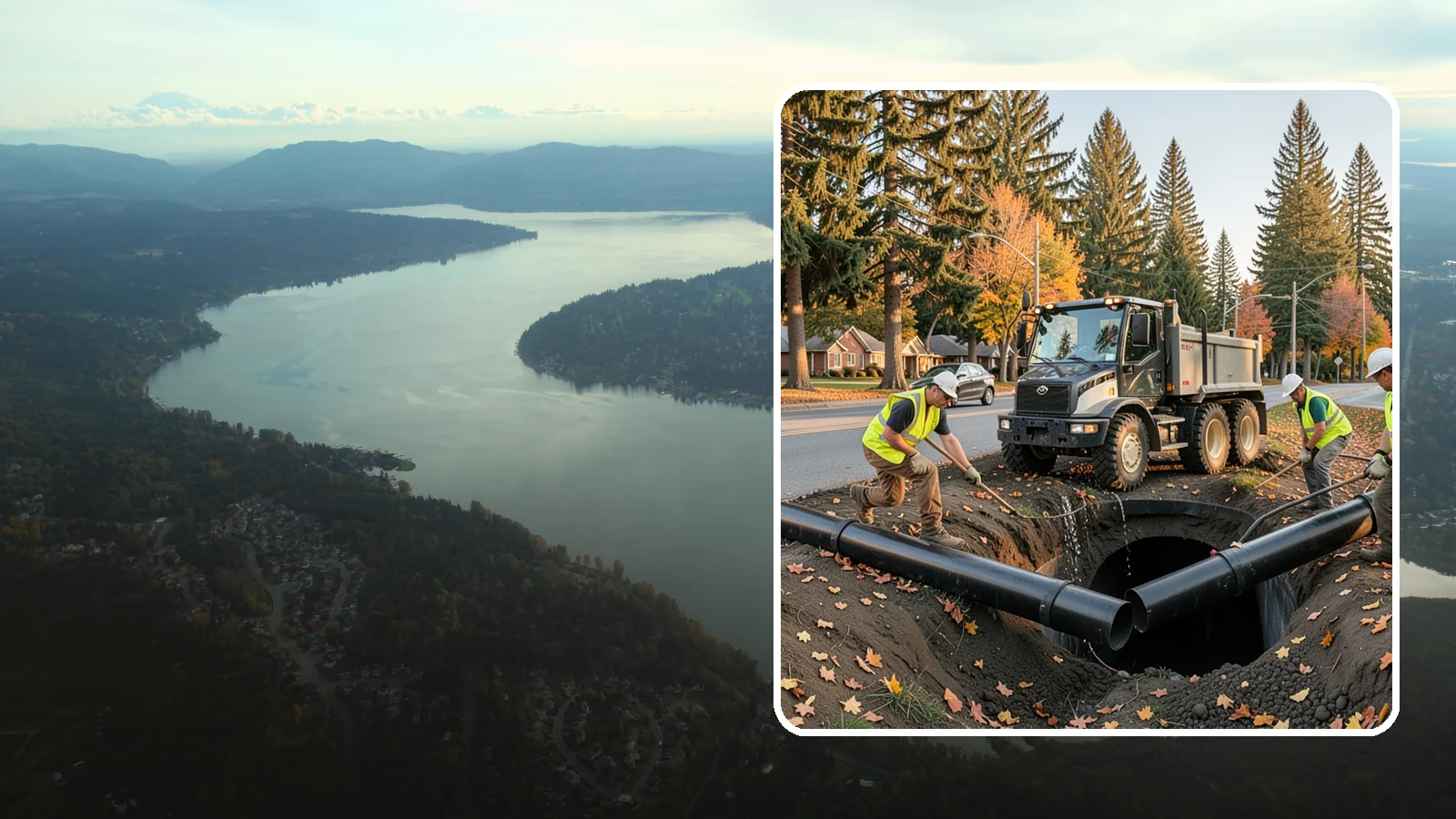 Drainage Improvements in Sammamish, King County, WA - Drainage improvement projects that correct chronic flooding and water-management deficiencies on public property.