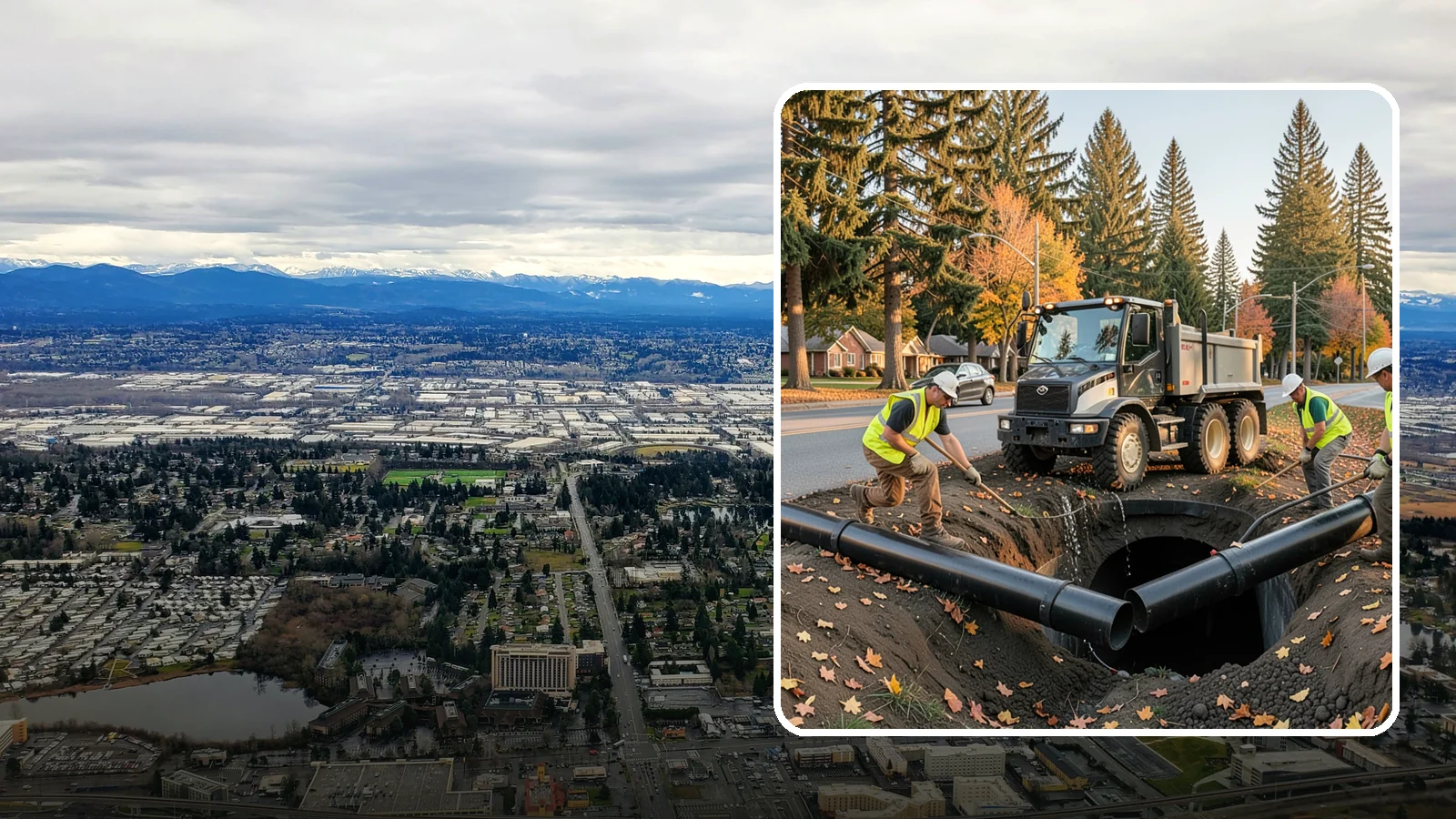 Drainage Improvements in SeaTac, King County, WA - Drainage improvement projects that correct chronic flooding and water-management deficiencies on public property.