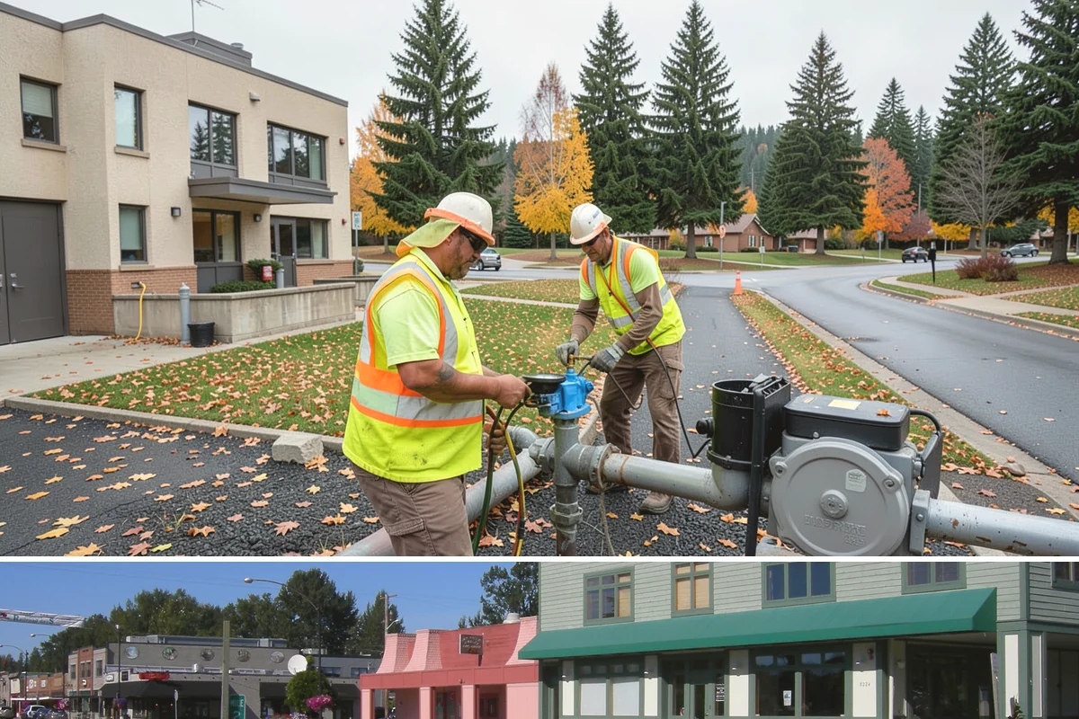 Drainage Improvements in Snoqualmie, King County, WA - Drainage construction is scheduled in the dry season to manage excavation and erosion, with completion targeted before the fall...