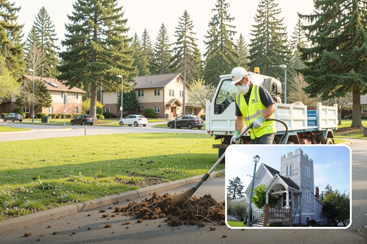 Drainage Improvements in Steilacoom, Pierce County, WA - Resolves chronic flooding and standing-water complaints