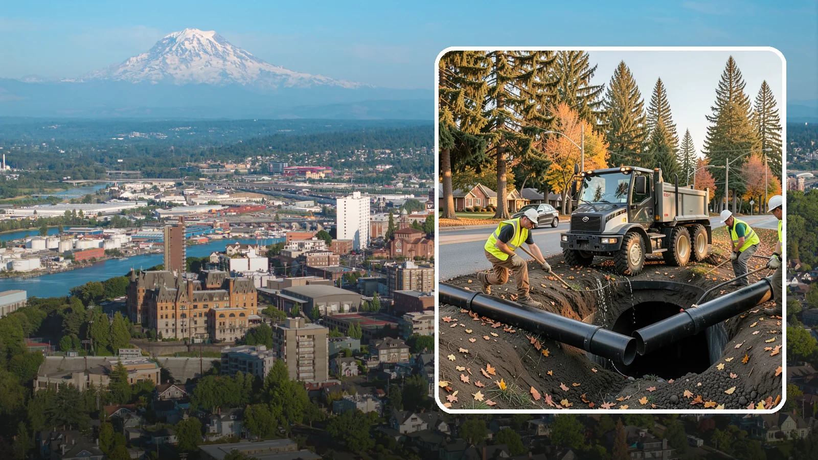 Drainage Improvements in Tacoma, Pierce County, WA - Drainage improvement projects that correct chronic flooding and water-management deficiencies on public property.