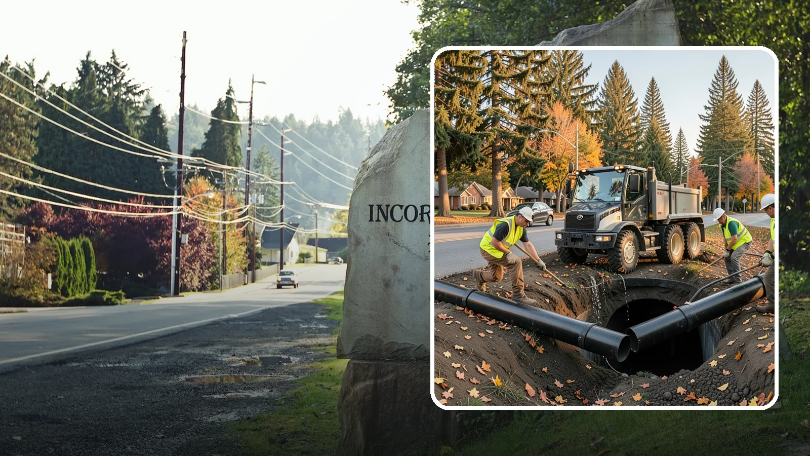 Drainage Improvements in Wilkeson, Pierce County, WA - Drainage improvement projects that correct chronic flooding and water-management deficiencies on public property.