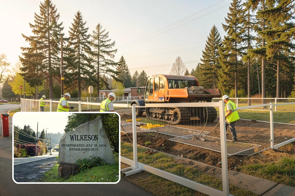Drainage Improvements in Wilkeson, Pierce County, WA - Resolves chronic flooding and standing-water complaints