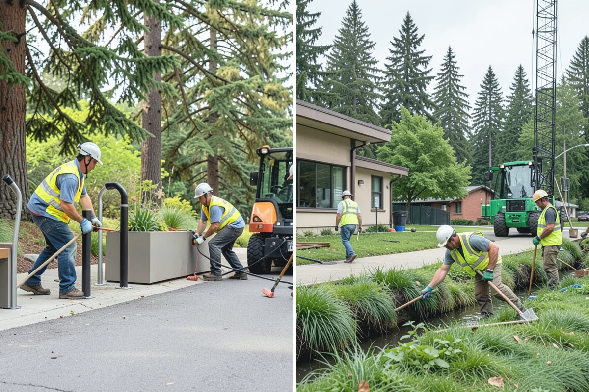 Drainage Improvements in Woodinville, King County, WA - Investigate the drainage problem and evaluate improvement options
