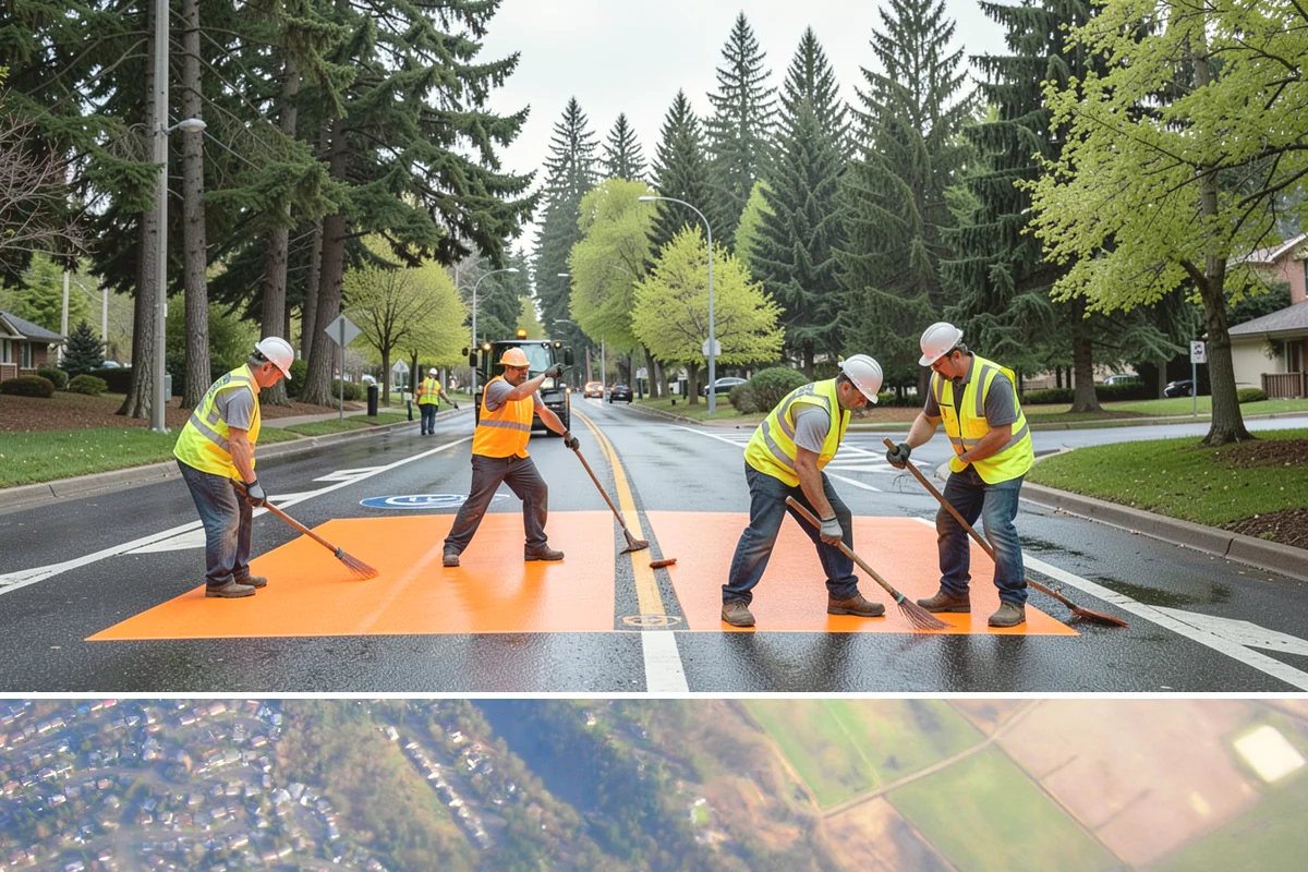 Drinking Fountain Installation in Algona, King County, WA - Supply-line and pad work is best performed in drier months, and freeze-protection details are prioritized before the winter...