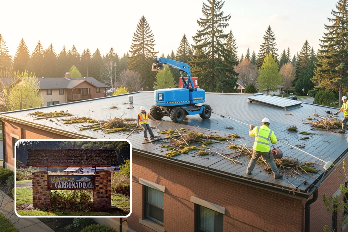 Drinking Fountain Installation in Carbonado, Pierce County, WA - ADA hi-lo and bottle-filler compliance for public access