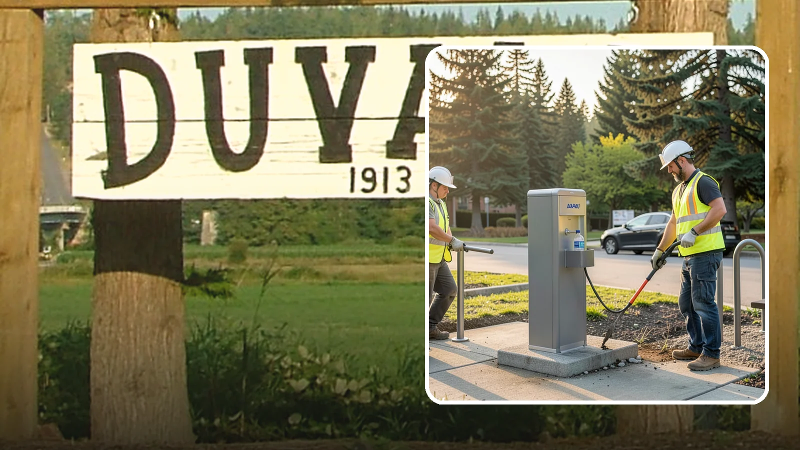 Drinking Fountain Installation in Duvall, King County, WA - We install ADA-accessible drinking fountains with bottle fillers and, where needed, freeze protection.
