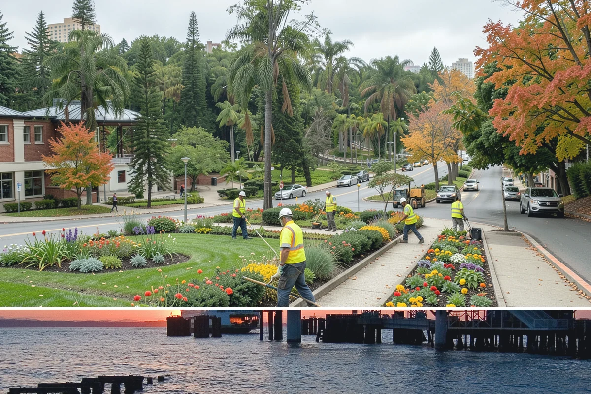 Drinking Fountain Installation in Edmonds, Snohomish County, WA - Supply-line and pad work is best performed in drier months, and freeze-protection details are prioritized before the winter...