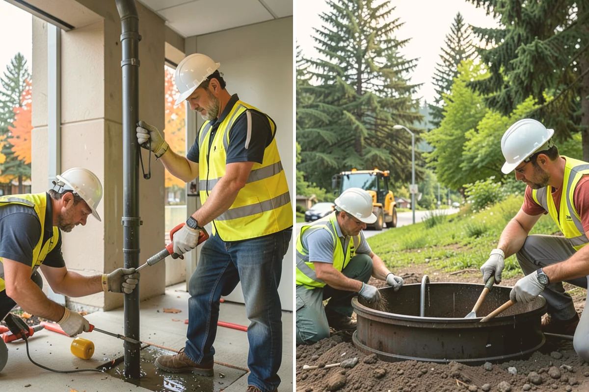 Drinking Fountain Installation in Fife, Pierce County, WA - Confirm fixture model, ADA configuration, and utility points