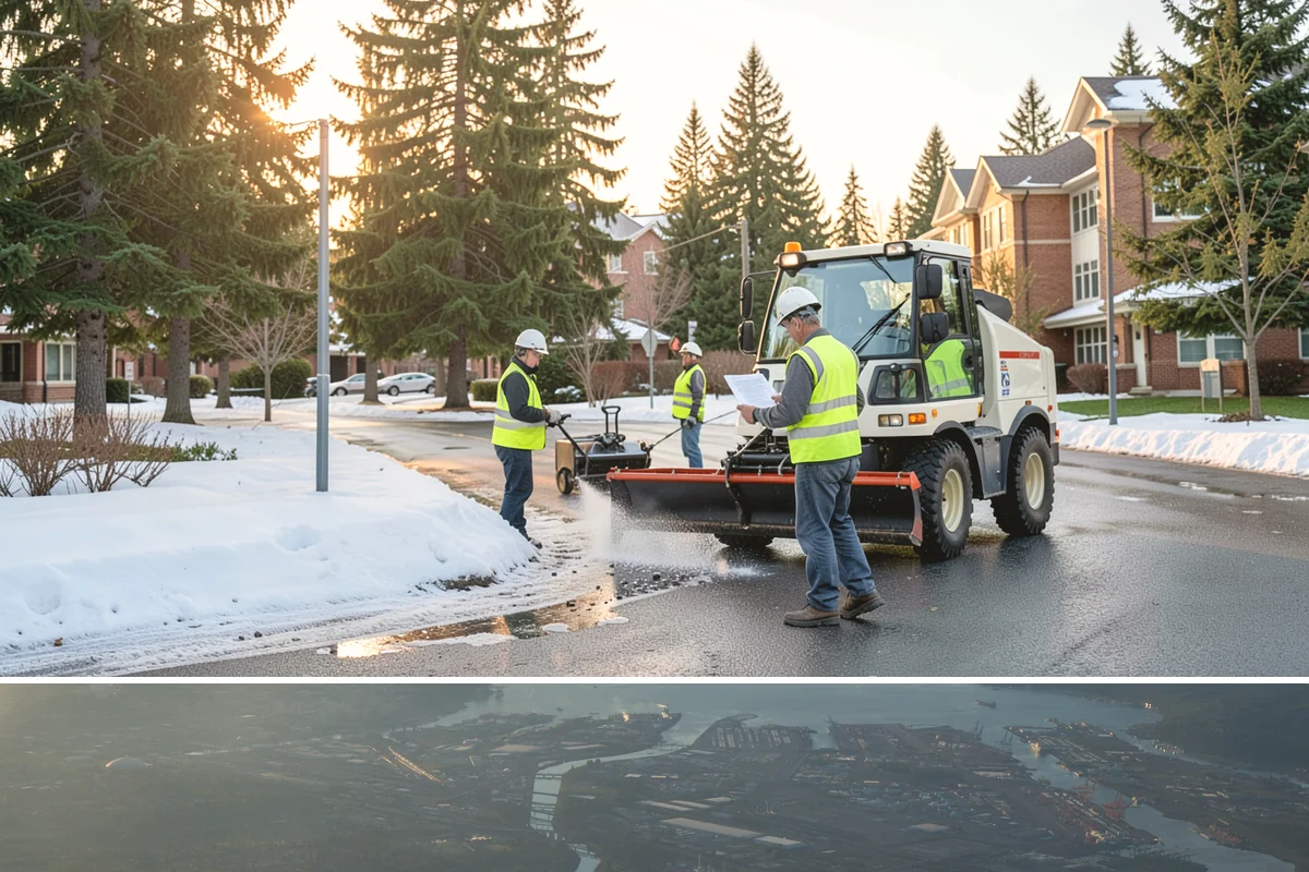 Drinking Fountain Installation in Fife, Pierce County, WA - Supply-line and pad work is best performed in drier months, and freeze-protection details are prioritized before the winter...