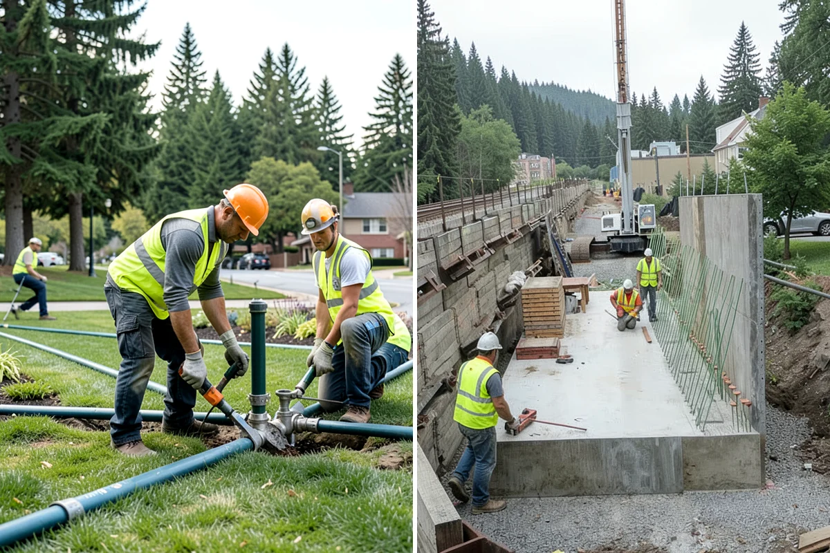 Drinking Fountain Installation in Fircrest, Pierce County, WA - Confirm fixture model, ADA configuration, and utility points