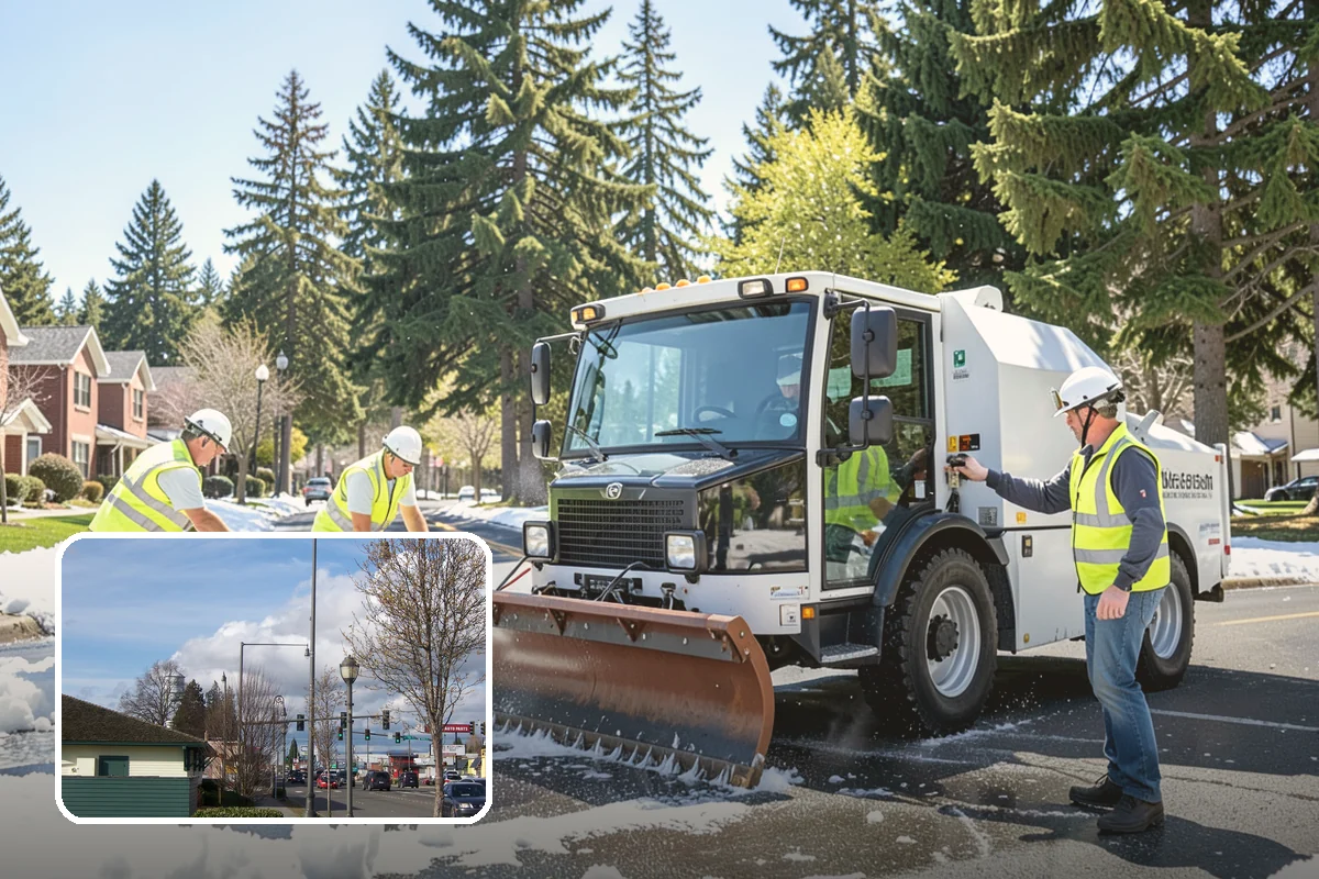 Drinking Fountain Installation in Marysville, Snohomish County, WA - ADA hi-lo and bottle-filler compliance for public access