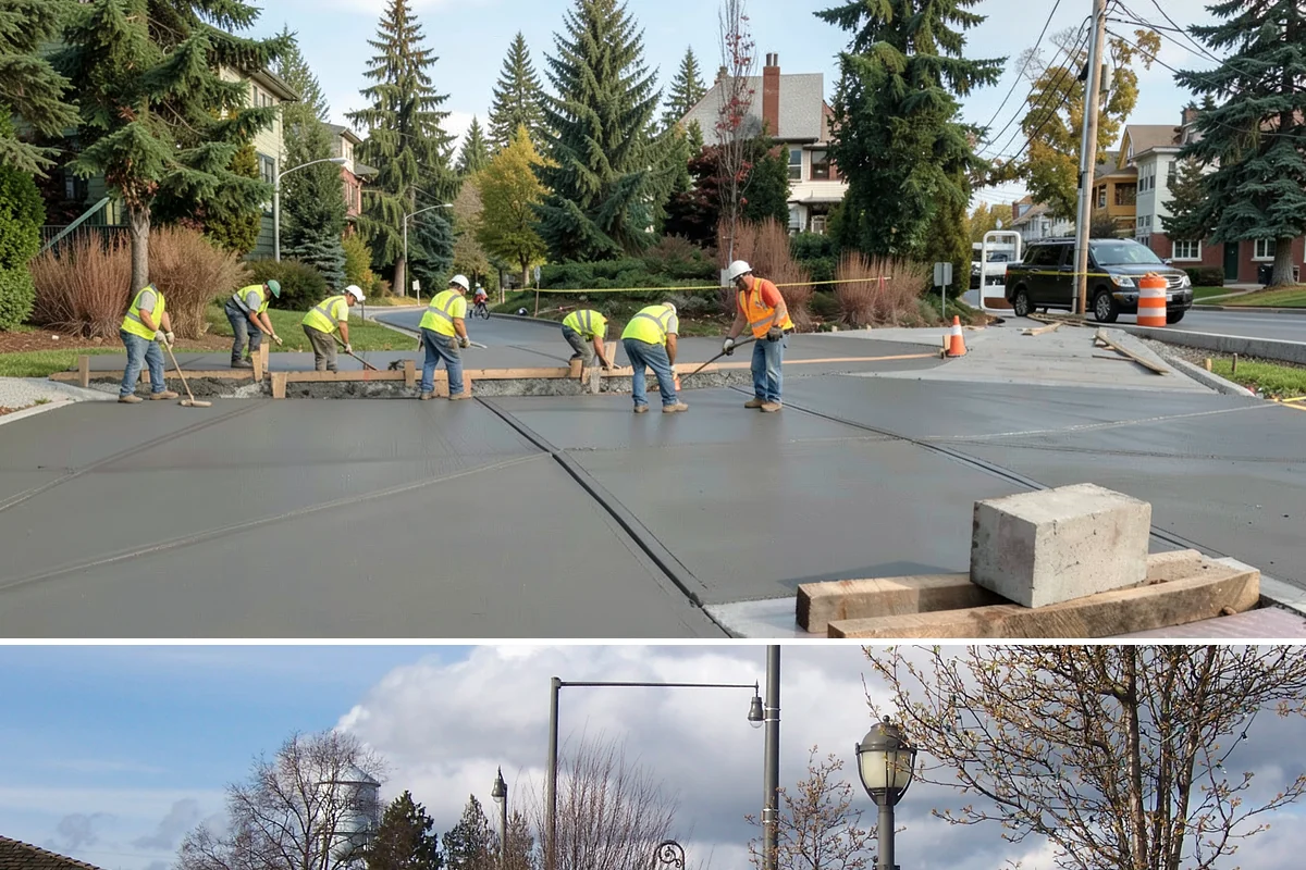 Drinking Fountain Installation in Marysville, Snohomish County, WA - Supply-line and pad work is best performed in drier months, and freeze-protection details are prioritized before the winter...