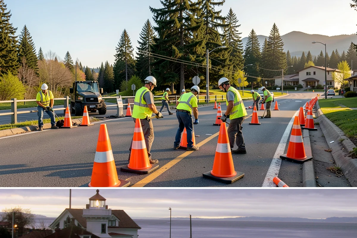 Drinking Fountain Installation in Mukilteo, Snohomish County, WA - Supply-line and pad work is best performed in drier months, and freeze-protection details are prioritized before the winter...