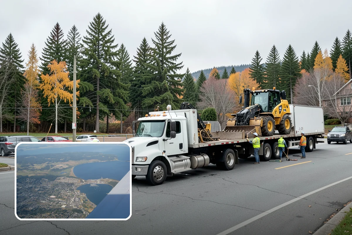 Drinking Fountain Installation in Oak Harbor, Island County, WA - ADA hi-lo and bottle-filler compliance for public access