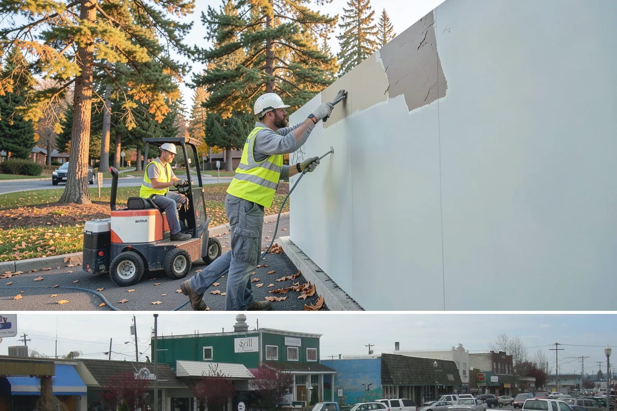 Drinking Fountain Installation in Stanwood, Snohomish County, WA - Supply-line and pad work is best performed in drier months, and freeze-protection details are prioritized before the winter...