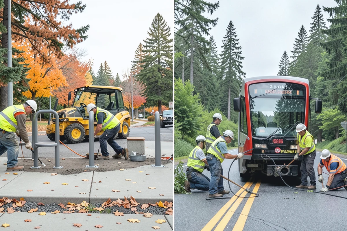 Drinking Fountain Installation in Woodinville, King County, WA - Confirm fixture model, ADA configuration, and utility points