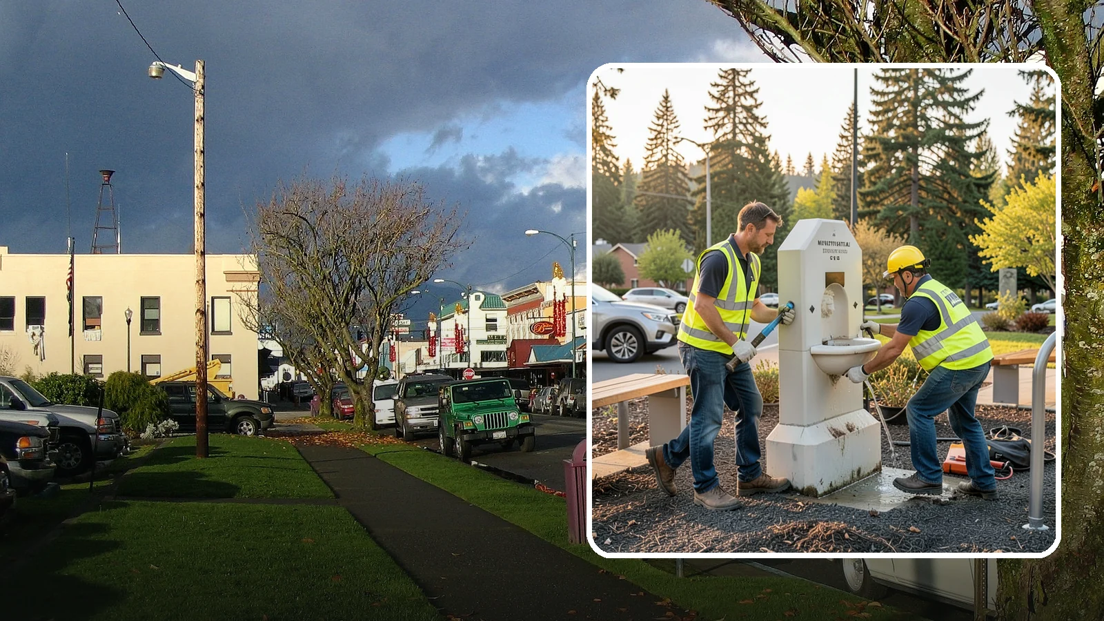 Drinking Fountain Repair in Arlington, Snohomish County, WA - Repair of public drinking fountains and bottle fillers to restore function, flow, and accessibility compliance.